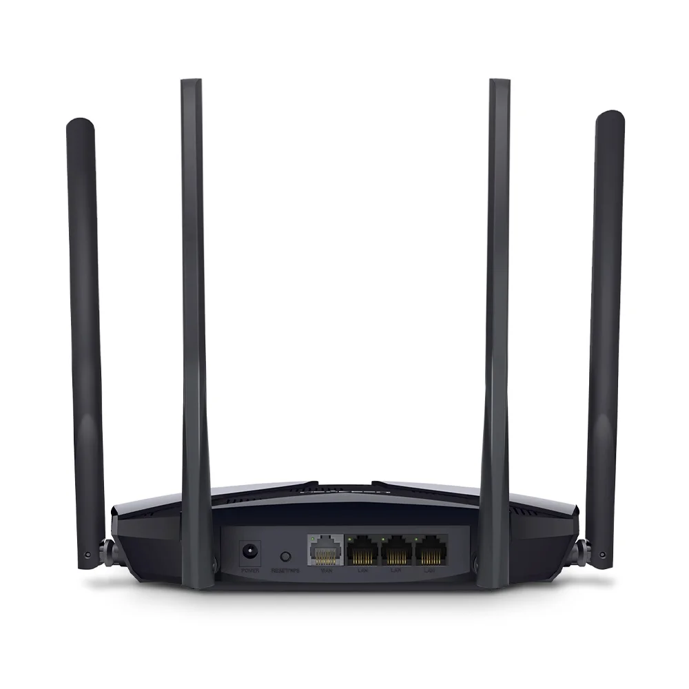 Imagem 4 de 5 do produto Roteador Mercusys Wi-Fi 6 Dual Band, 1800mbps, Ofdma Mu-Mimo, WPA3, BSS, IPV6, VPN – MR70X