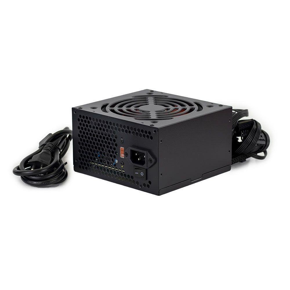 Fonte Alimentação Para Pc Atx Gamemax 500w Gm500 Pfc 80 Plus