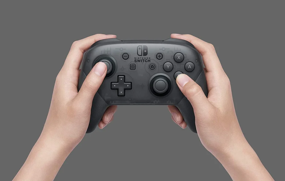 Nintendo Controle Pro Cinza Nintendo Switch