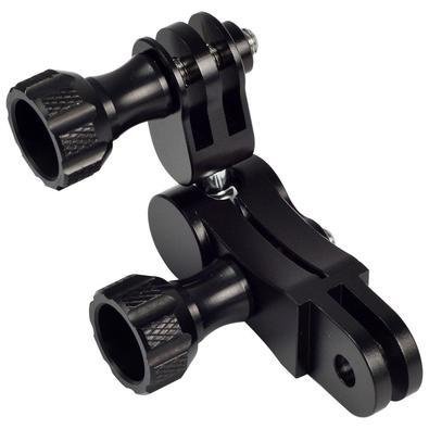 Suporte Alumínio Com Rotação 360 Para Câmeras Gopro E Similares