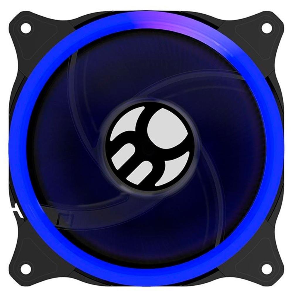 Cooler FAN Bluecase, 120mm, Ring LED Azul - BFR-11B 4