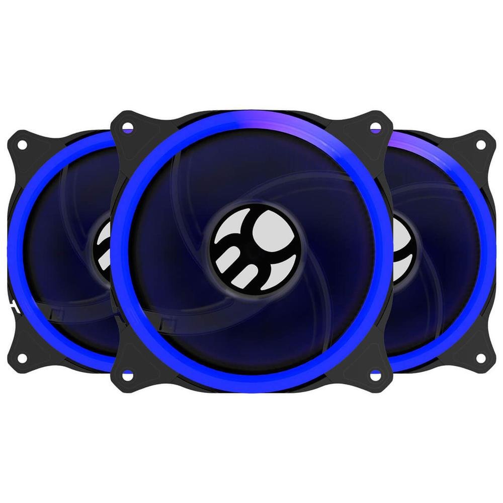 Cooler FAN Bluecase, 120mm, Ring LED Azul - BFR-11B 5