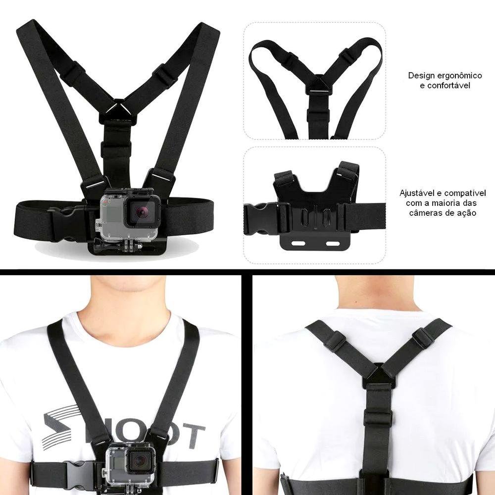 Kit De Acessórios E Suportes Para Câmeras Gopro E Similares Kit De Acessórios E Suportes Para Câmeras Gopro E Similares