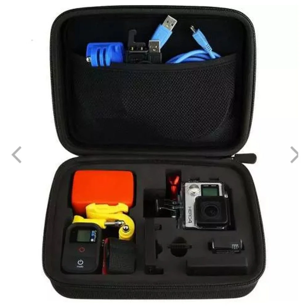 Imagem 4 de 5 do produto Kit Bolsa Case Bag Grande E Pequena Gopro
