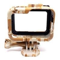 Suporte Moldura FRAMe Camuflado Marrom Gopro Hero 8