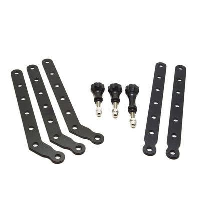 Extensor Braço Em Alumínio Para Gopro E Similares - Preto