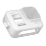 Capa Silicone Gopro Hero 8 + Cordão Ajustável - Sleeve + Lanyard Cor Branco