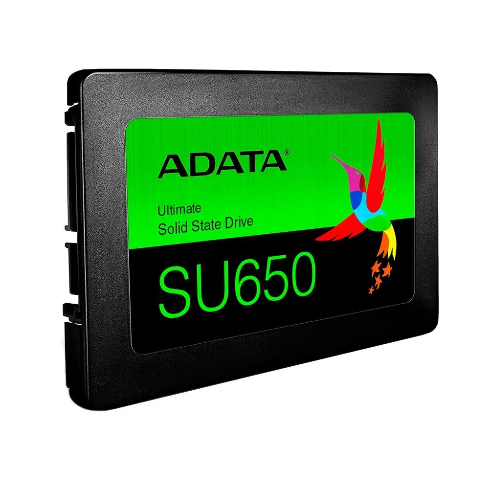 Imagem 3 de 5 do produto SSD Adata Su650 240GB, Leitura 520 MB/s, Gravação 450MB/s - Asu650ss-240gt-r