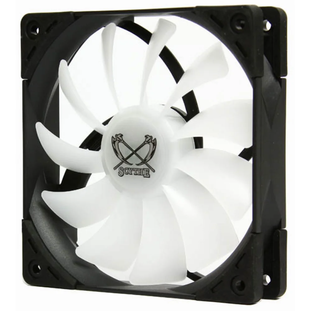 Cooler FAN Scythe Kaze Flex, 120mm, 800 RPM, Sem PWM - SU1225FD12LR-RDP 6
