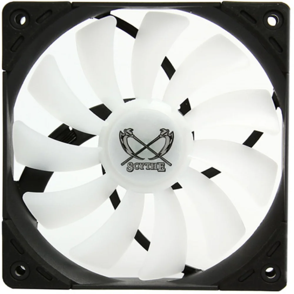 Cooler FAN Scythe Kaze Flex, 120mm, 800 RPM, Sem PWM - SU1225FD12LR-RDP 7