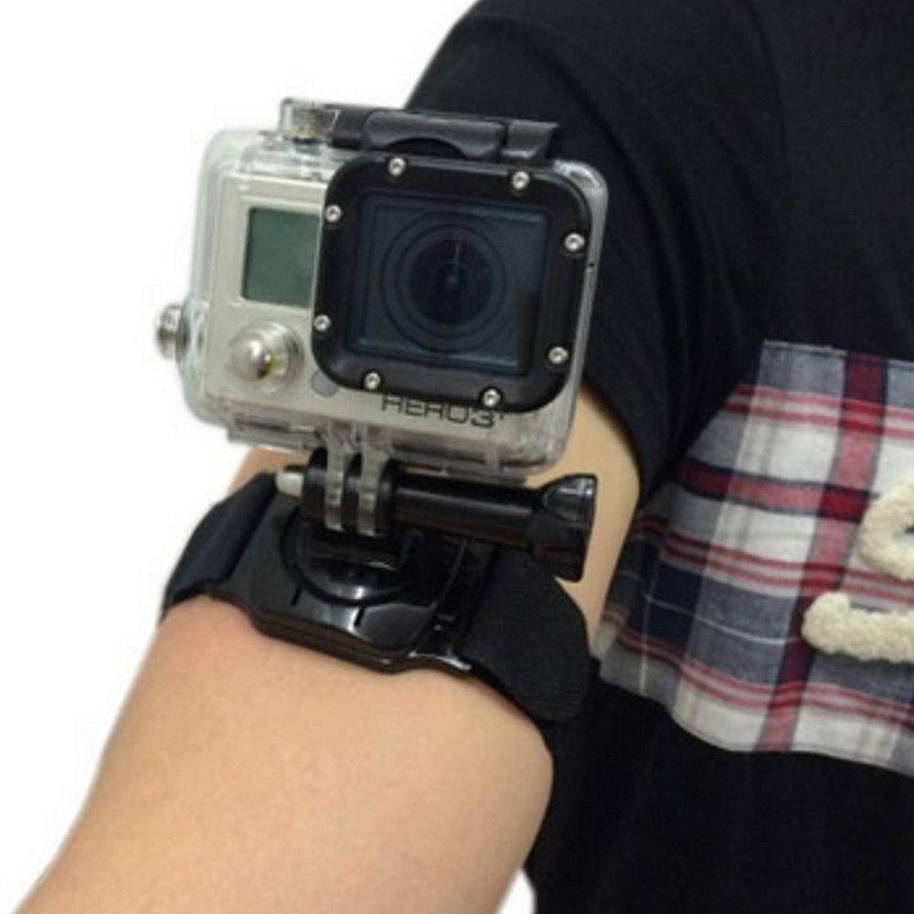 Imagem 3 de 5 do produto Suporte Punho Pulso 360º Para Gopro E Similares