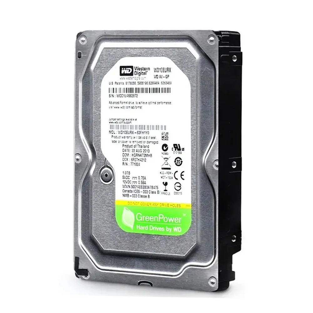 HD Western Digital 1TB 7200RPM Cachê 64MB KaBuM