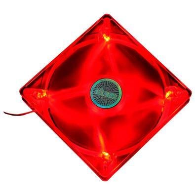 Cooler FAN Akasa Mod, 139x139mm, LED Vermelho - AK-FN075