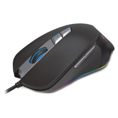Mouse Gamer C3Tech Bellied, 7000 DPI, 7 Botões, Com LED RGB - MG-700BK