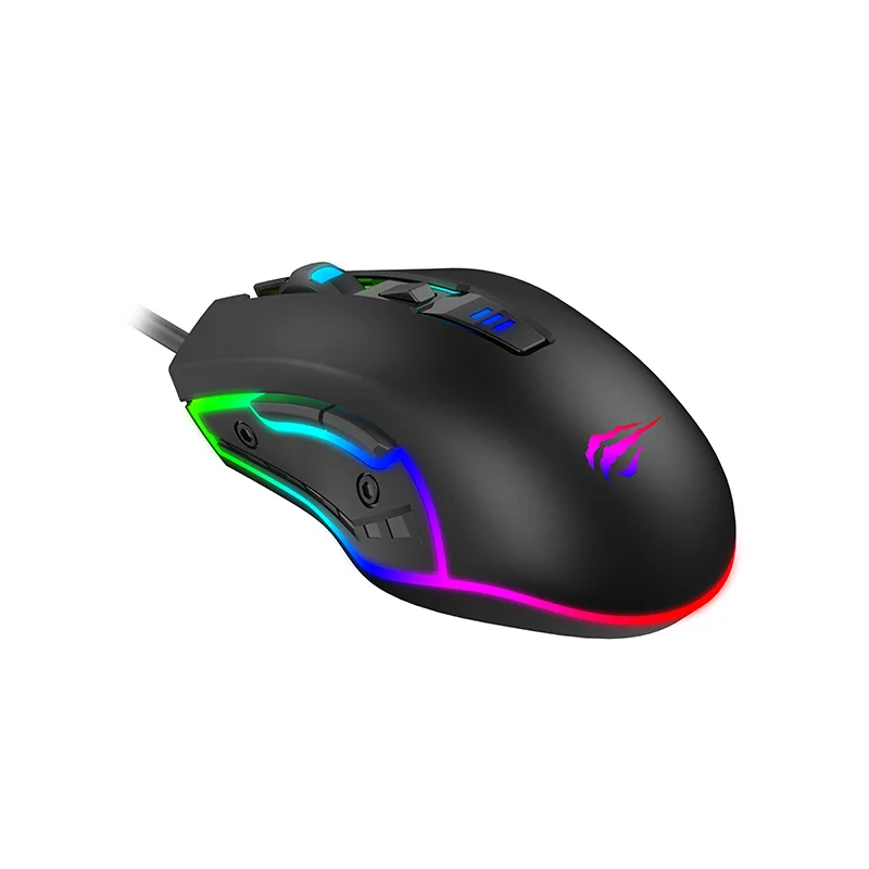 Imagem 5 de 5 do produto Mouse Gamer Havit Ms1018, RGB, 3200 DPI, 6 Botões - Hv-Ms1018