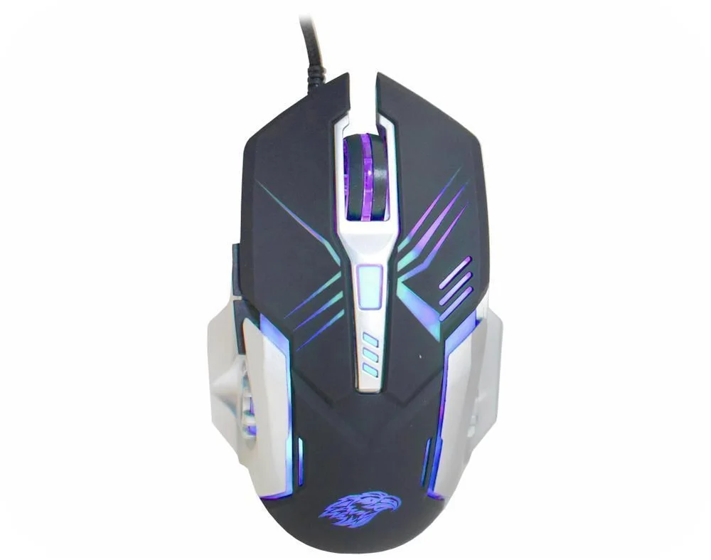 Imagem 5 de 5 do produto Mouse Gamer K-Mex Motobot, 2400 DPI, Com LED RGB, 6 Botões - MO-T436