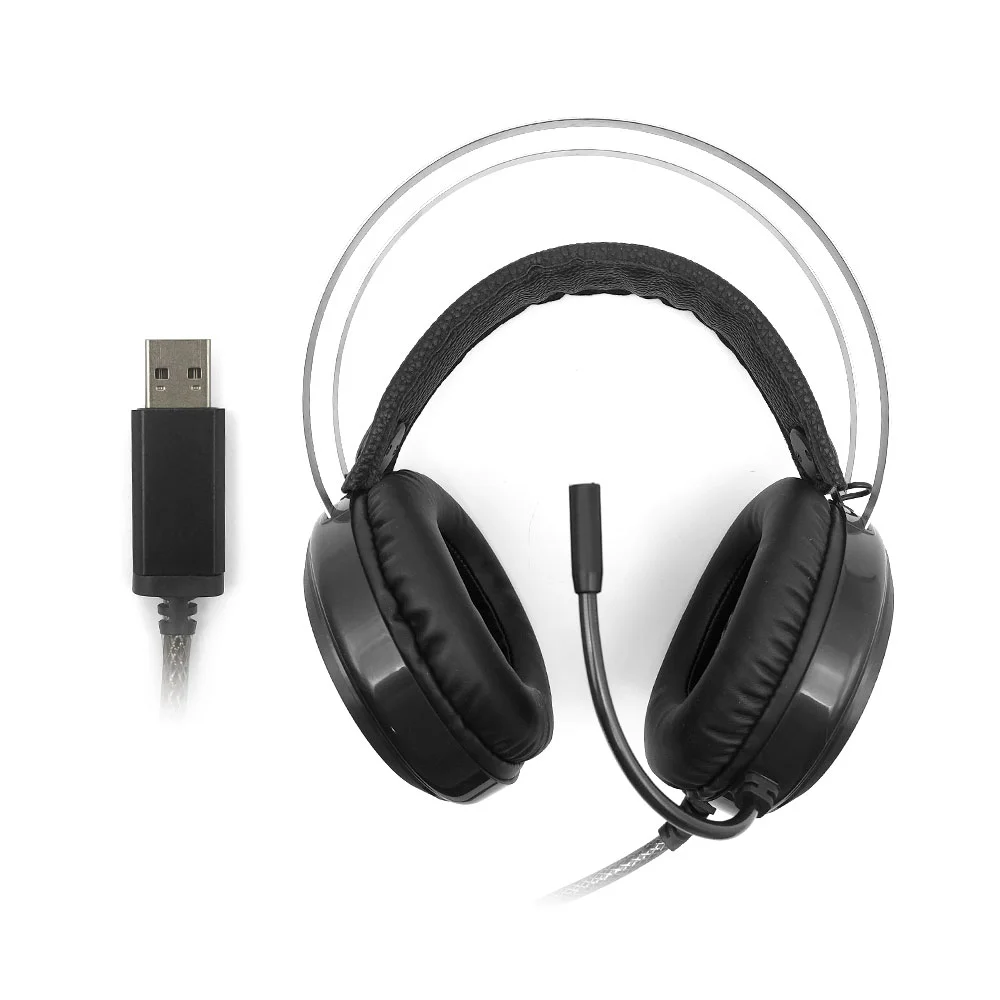Imagem 3 de 5 do produto Headset Gamer, C3Tech, Harrier Ii, Rgb, Com Microfone, Usb, Ph-g330bkv2
