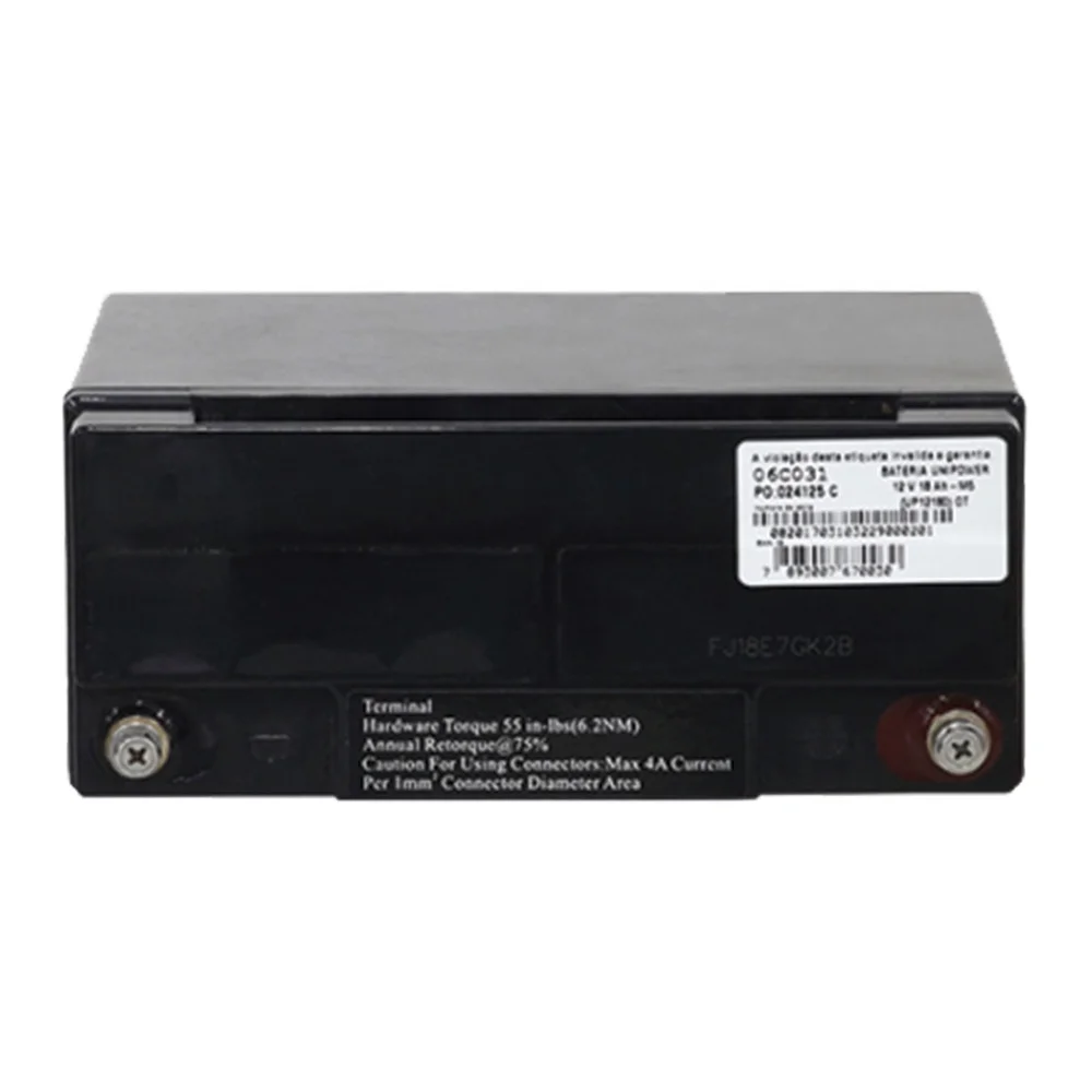 Imagem 2 de 5 do produto Bateria Unipower Para Nobreak M5, 12v, 18.0ah - Up12180-06c029