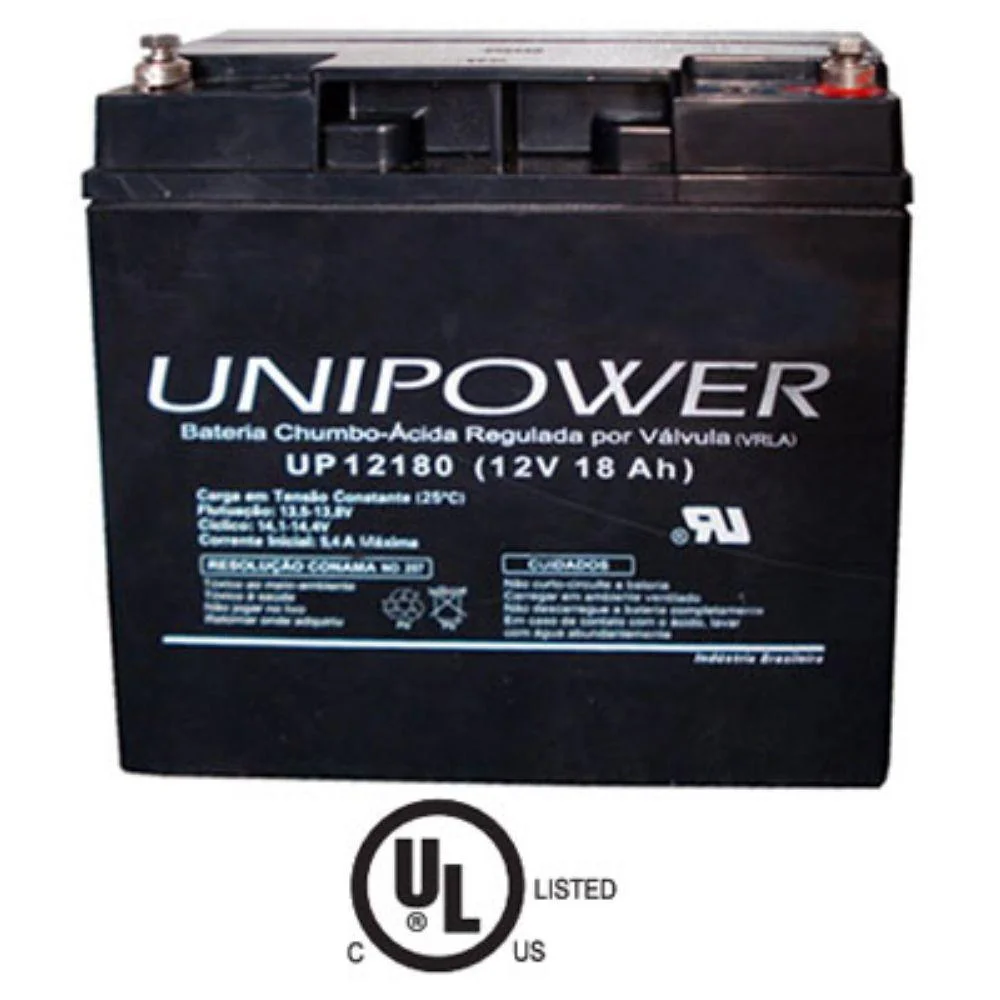 Imagem 3 de 5 do produto Bateria Unipower Para Nobreak M5, 12v, 18.0ah - Up12180-06c029