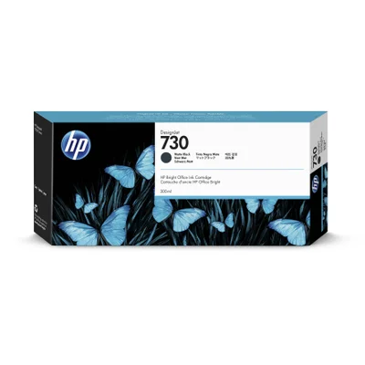 Cartucho De Tinta Hp 730 Preto Fosco Pluk 300 Ml - P2v71a