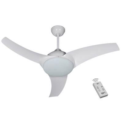 Ventilador Square Branco 220V 3 Pás e Controle