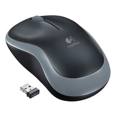 Mouse Sem Fio Logitech Wireless M185 - 2.4ghz - Cinza - 910-002225