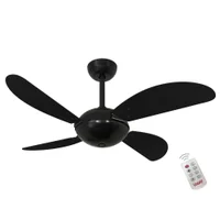 Ventilador Preto Air Off Preto 127v E Controle Remoto