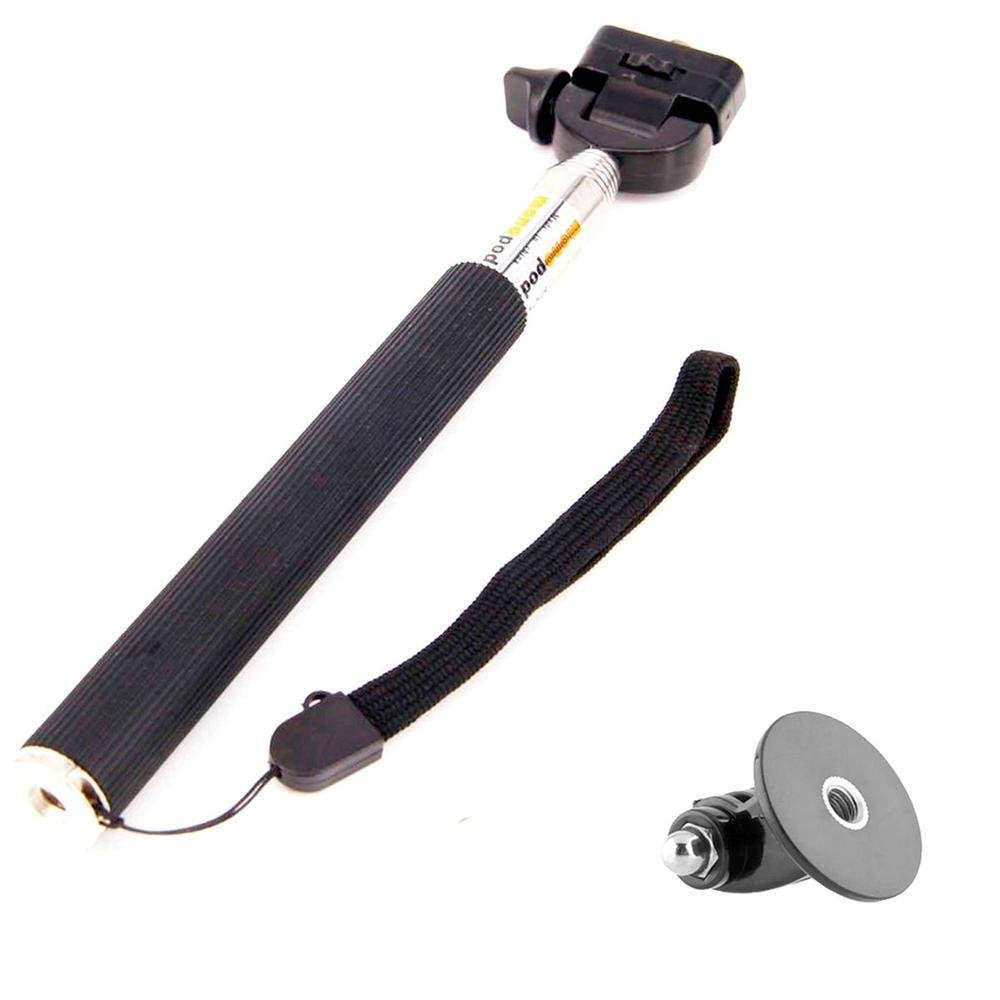 Bastão Monopod + Adaptador 96cm Para Câmeras Gopro E Similares Bastão Monopod + Adaptador 96cm Para Câmeras Gopro E Similares
