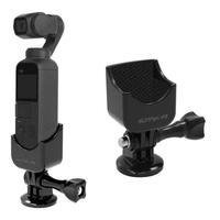 Suporte Adaptador Sunnylife Buckle, Para Câmera Dji Osmo Pocket, Preto