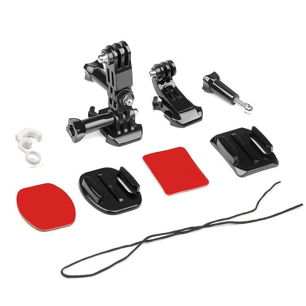 Kit Adaptadores Suportes Para Câmeras Gopro E Similares Kit Adaptadores Suportes Para Câmeras Gopro E Similares