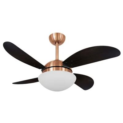 Ventilador De Teto Volare Cobre Vr42 Fly Tabaco 127V