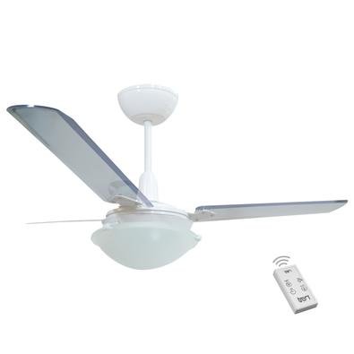 Ventilador Unions Branco 220V 3 Pás Transparentes e Controle O Ventilador Unions é excelente para refrescar sua casa! Acompanha Controle Remoto. Com d