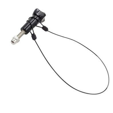 Cordão De Segurança Em Aço Inoxidável 30cm Para Câmeras De Ação