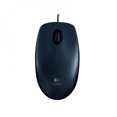 Mouse com Fio Logitech, USB, Para Pc Notebook Optico, Preto - M90