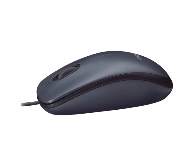 Imagem 3 de 4 do produto Mouse com Fio Logitech, USB, Para Pc Notebook Optico, Preto - M90