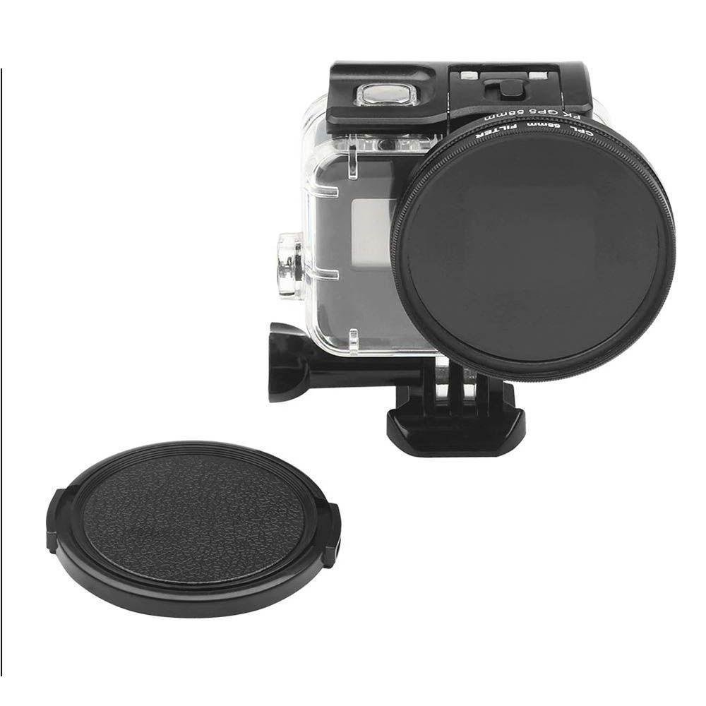 Filtro Polarizado Cpl 58mm Com Tampa Da Lente Para Gopro 5/6/7 Filtro Polarizado Cpl 58mm Com Tampa Da Lente Para Gopro 5/6/7