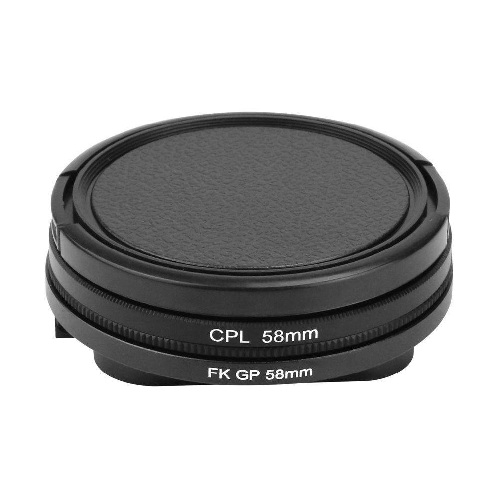 Filtro Polarizado Cpl 58mm Com Tampa Da Lente Para Gopro 5/6/7 Filtro Polarizado Cpl 58mm Com Tampa Da Lente Para Gopro 5/6/7
