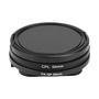 Filtro Polarizado Cpl 58mm Com Tampa Da Lente Para Gopro 5/6/7