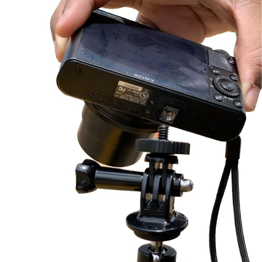 Imagem 2 de 5 do produto Adaptador Conversor De Câmera 1/4 Para Acessórios Gopro