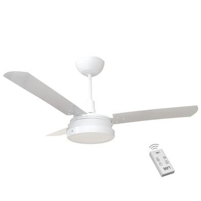 Ventilador Led Breeze Branco 220V 3 Pás Brancas e Controle Remoto O Ventilador Led Breeze é excelente para refrescar sua casa! Com design moderno, con