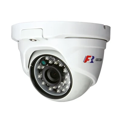 Camera Dome Fbr Pp Ir15 720 Pixels 2.8mm Cvi Tvi Ahd Cvbs Ip65