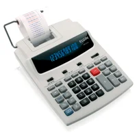 Calculadora De Mesa Elgin Mr 6124, Com Bobina, 12 Dígitos, Bivolt, Fluorescente Bicolor - 42mr612400000