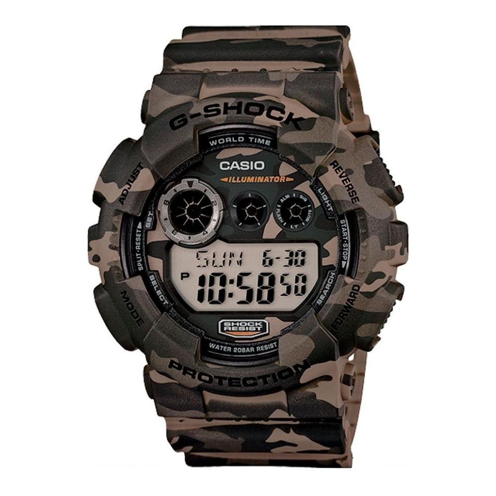 g shock branco camuflado