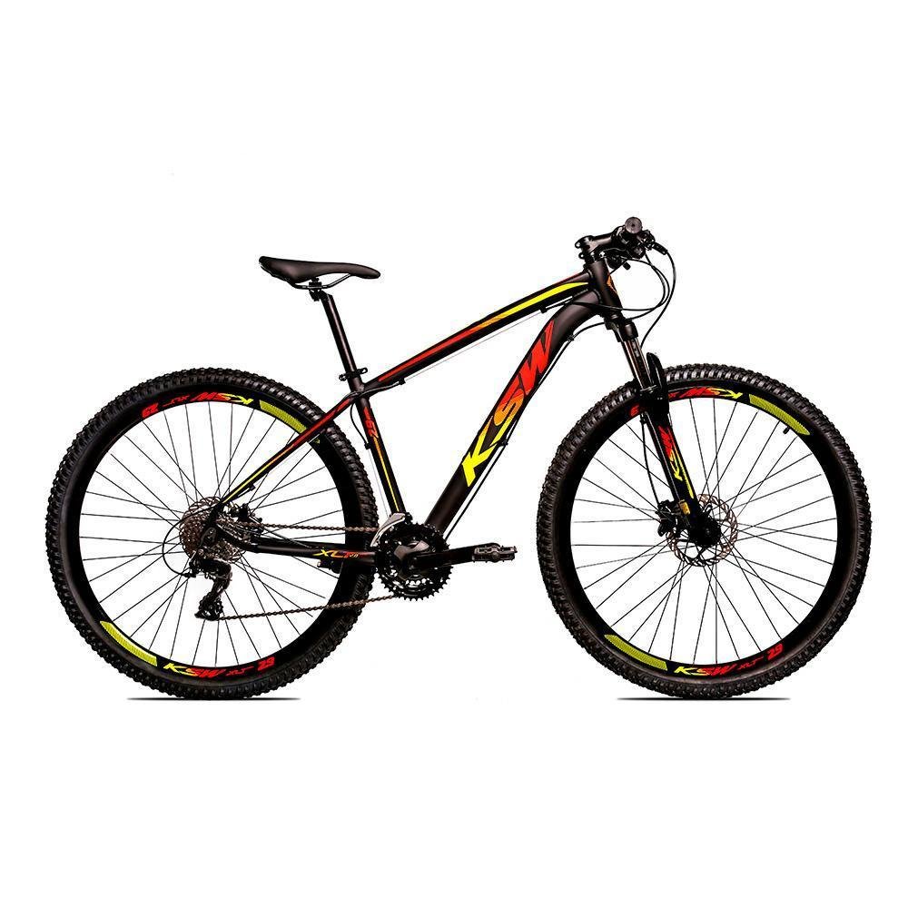 Bicicleta Alum 29 Ksw Cambios Gta 27 Vel Freio