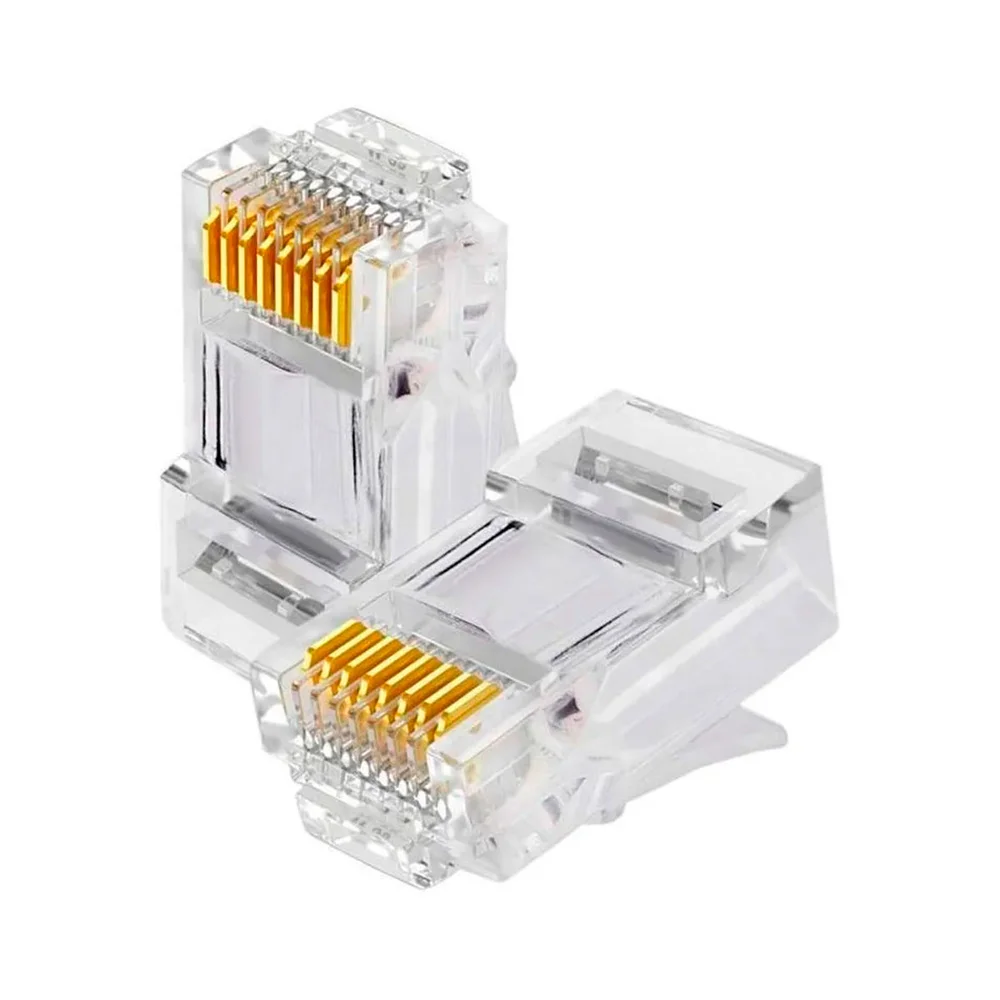 Imagem 4 de 4 do produto Conector Furukawa Rj45 Cat6 - Pacote Com 50 Unidades