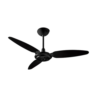 Ventilador De Teto Ventisol Comercial, Preto, 3 Pas 130w, Classe A, 220v, 427