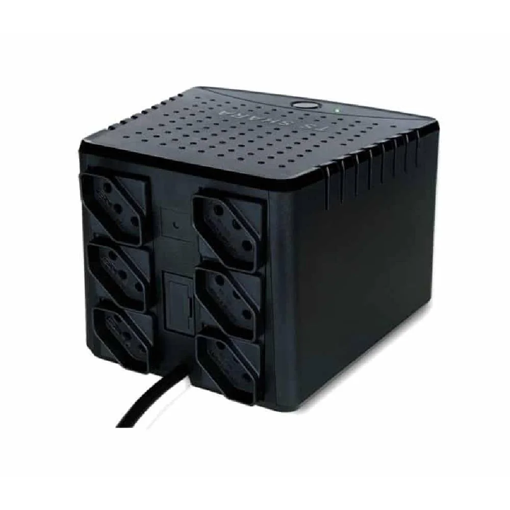 Estabilizador Ts Shara Powerest Home, 2000va Monovolt, Saída 220v, Entrada 220v, 6 Tomadas - 9020