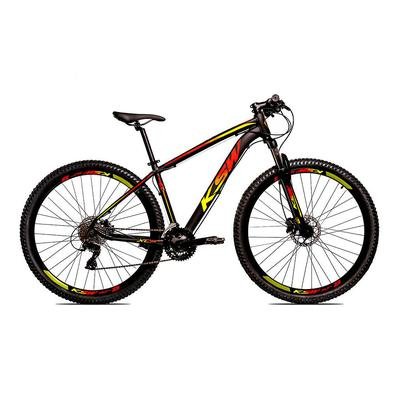 A KSW é, uma bicicleta Aro 29 com freio a disco desenvolvida para passeios e um bom começ,o nas primeiras trilhas da categoria MTB.Quadro em alumí,nio