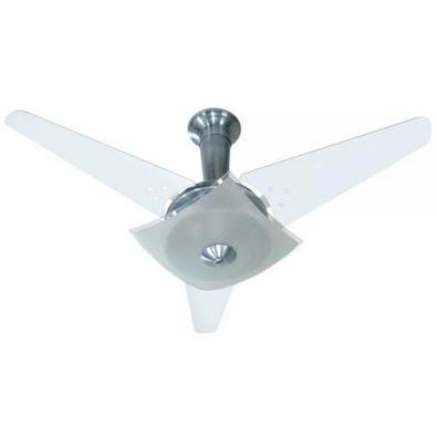 Ventilador Quadrimax Alumínio 220V 3 Pás Brancas
