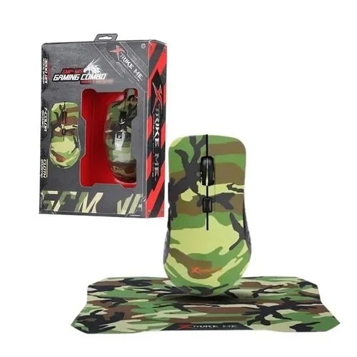 Imagem 2 de 3 do produto Combo Gamer, Mouse e Mousepad, Xtrike Me - GMP-505